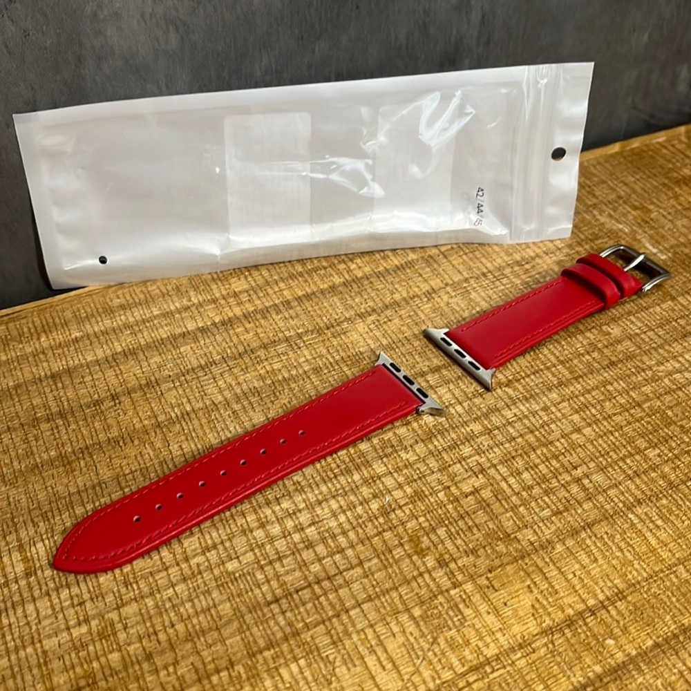 Genuine Leather Apple Watch Band